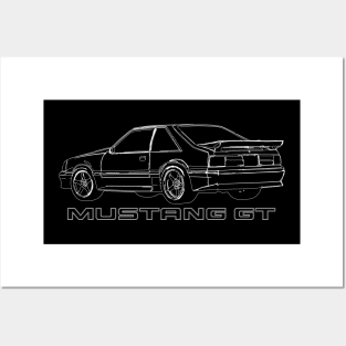 fox body 5.0 mustang Posters and Art